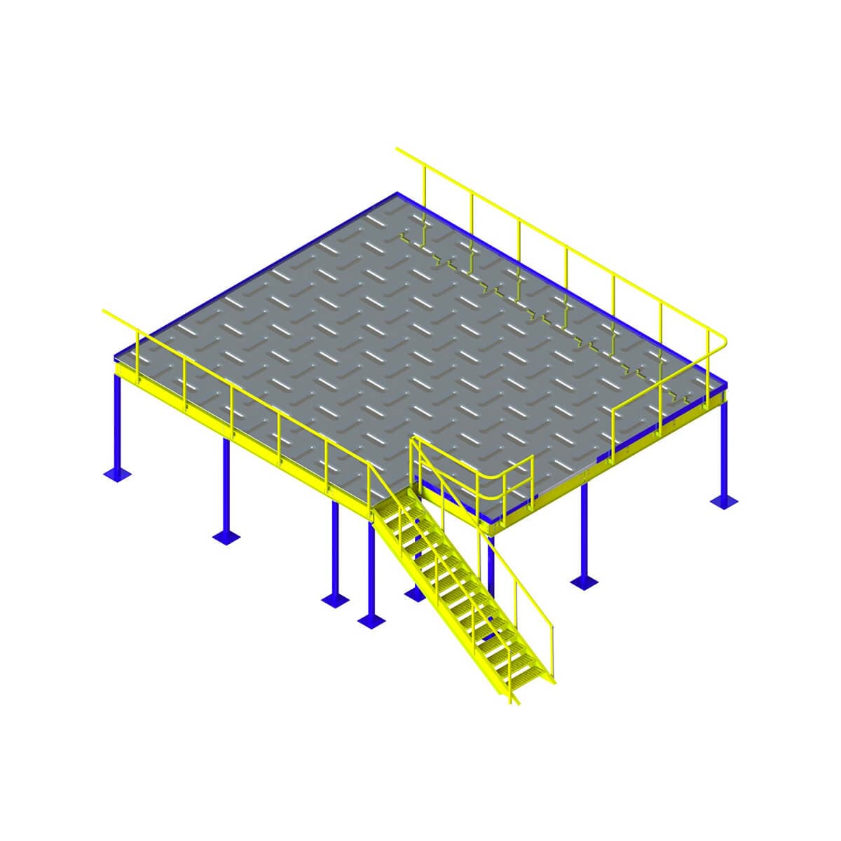 MEZZANINE STEEL DETAILING