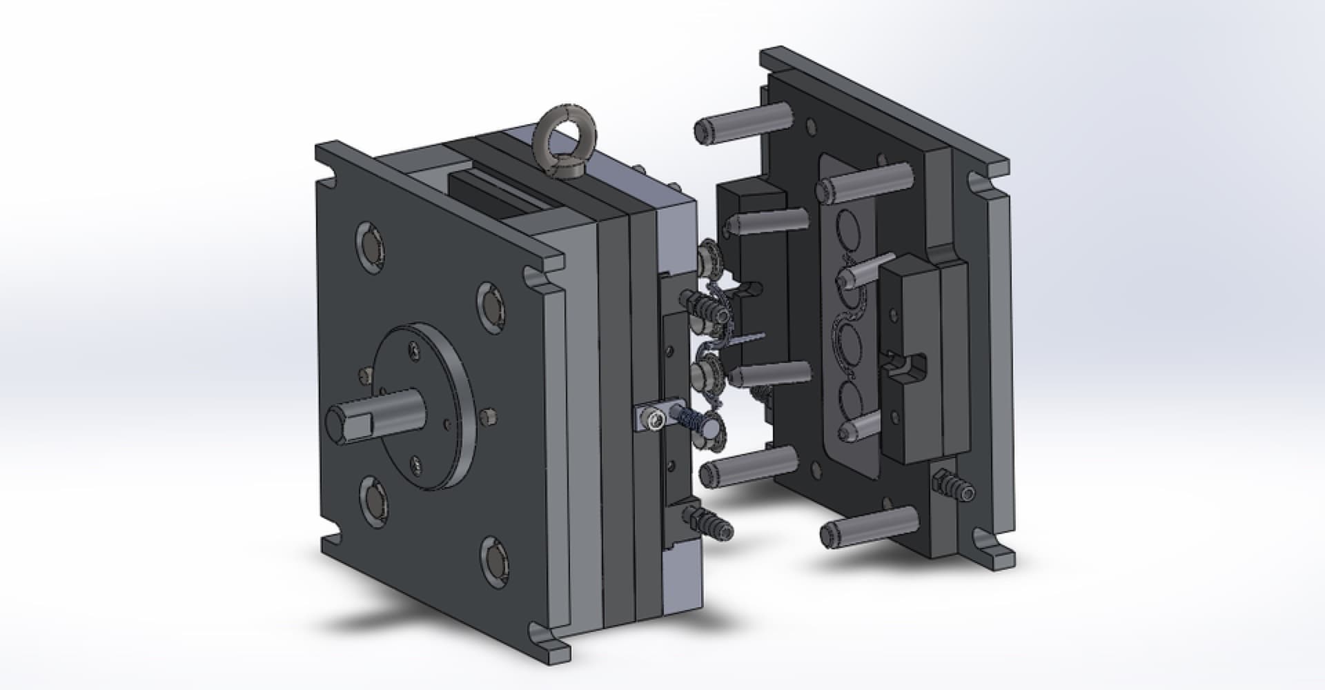 TWIN-CAVITY MOLD TOOL