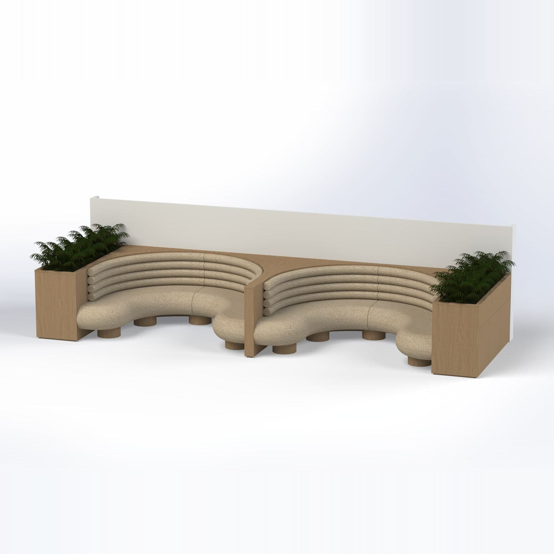 PLANTER BANQUETTE