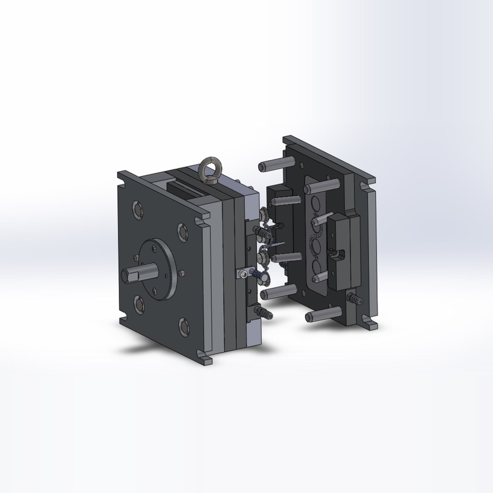 TWIN-CAVITY MOLD TOOL