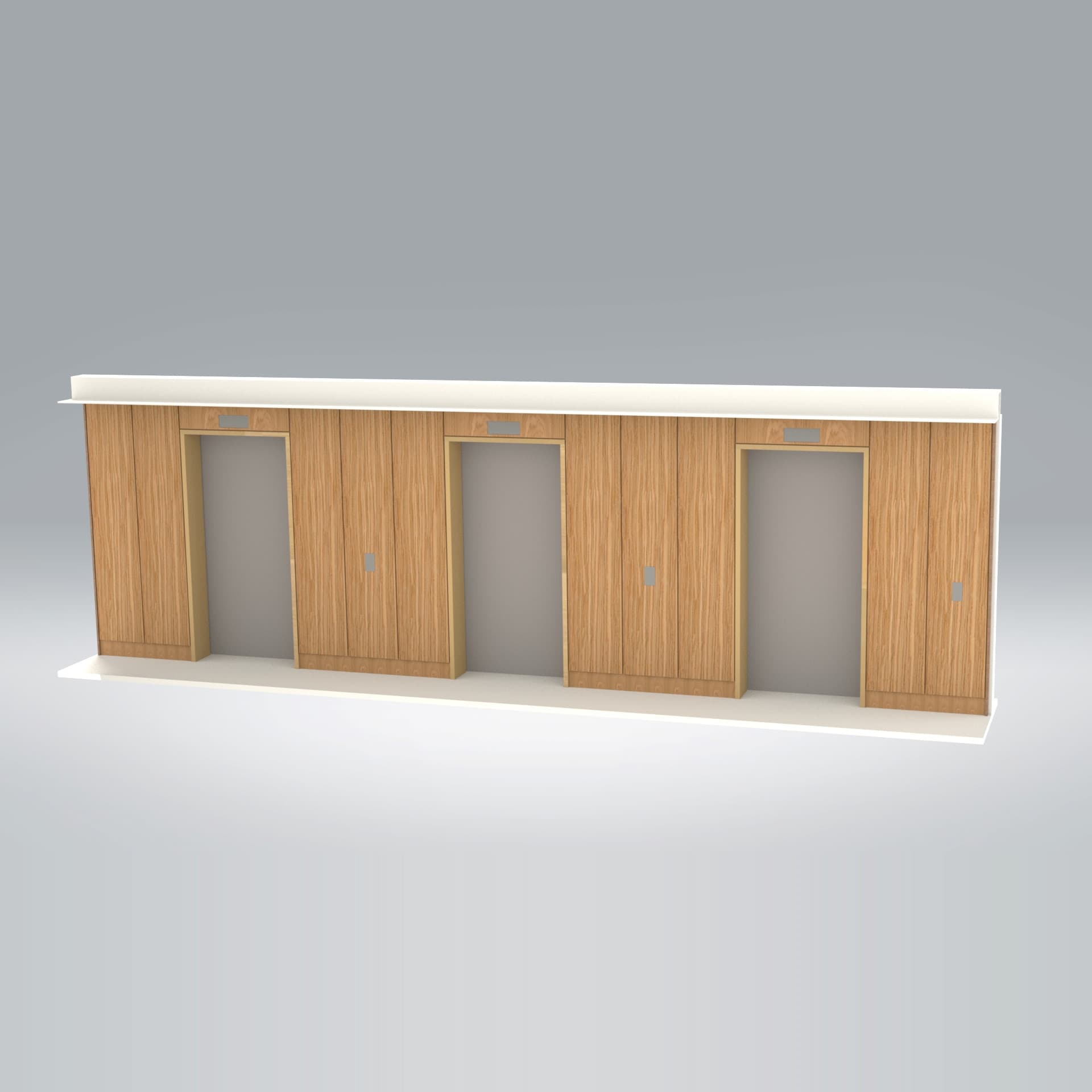 PANELLED WALL