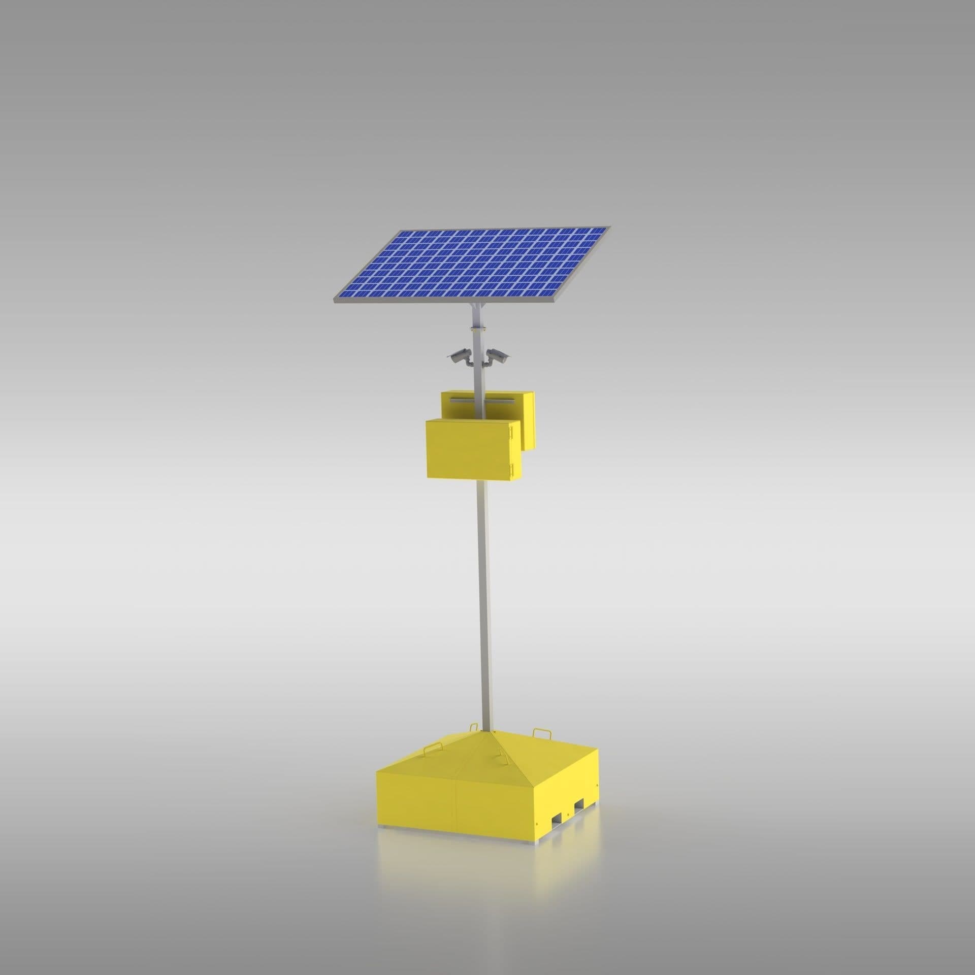 SOLAR SURVEILLANCE TOWER