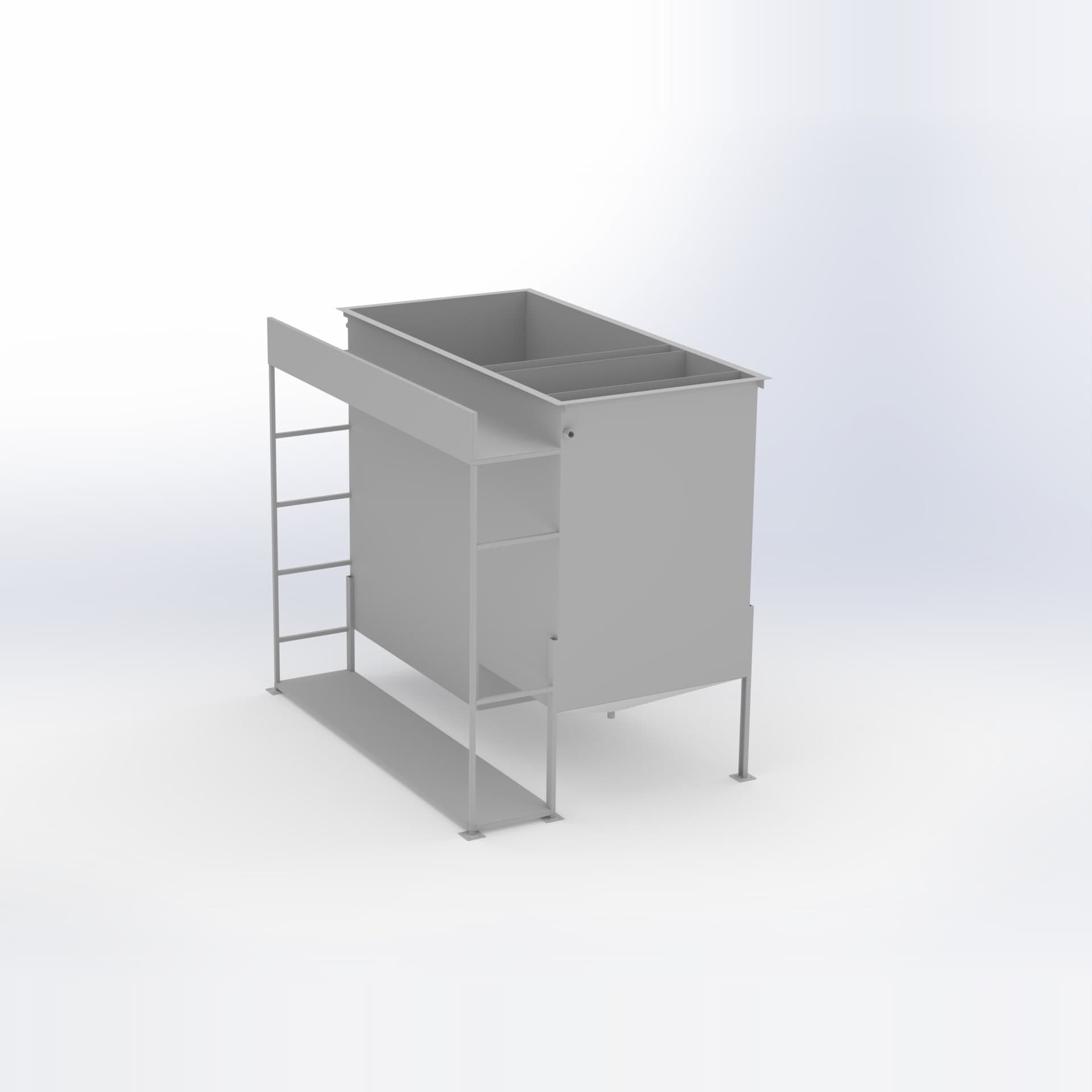 STP TANK WITH STORAGE
