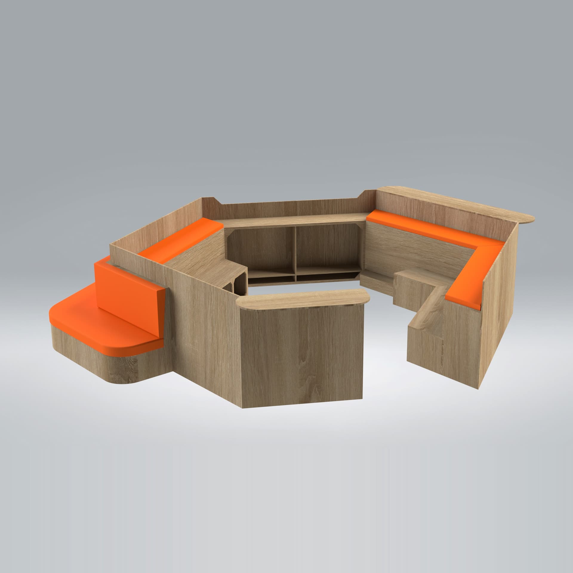 U-SHAPED BANQUETTE